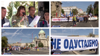 Ministarka Đukić Dejanović kaže da prosvetari kucaju na otvorena vrata: U ponedeljak su razgovarali sa premijerkom, a juče su ipak bili na ulici