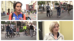 Biciklistička inicijativa iz Sremske Mitrovice sprovela akciju i ukazala na nedostatke biciklističke infrastrukture u svom gradu