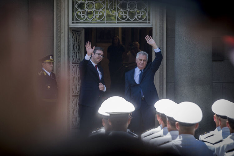 Aleksandar Vučić i Tomislav Nikolić