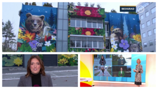 U Bulevaru Zorana Đinđića osvanuo fenomenalan mural na svim dobro poznatoj zgradi