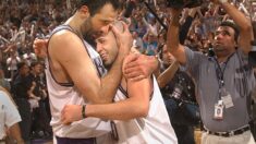 Vlade Divac i Majk Bibi