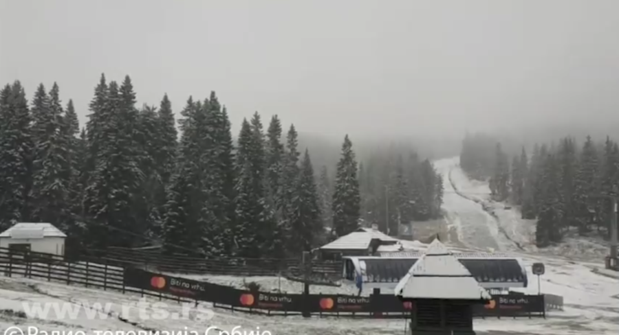 Zabeleo Se Kopaonik, Prvi Sneg Ove Sezone FOTO