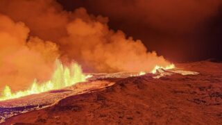 Island, erupcija vulkana