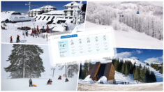prognoza sneg skijališta planine