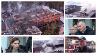 Požar zahvatio i zatvorio bolnicu "Čigota" na Zlatiboru
