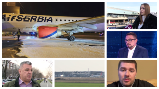 "Pravo je čudo da se nije desilo nešto ozbiljnije": Incident sa avionom Er Srbije na aerodromu Nikola Tesla klasifikovan kao udes: