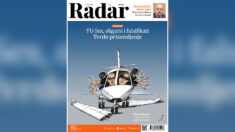 Naslovna strana, prvi broj nedeljnog magazina Radar