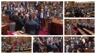 Umalo tuča u Skupštini: Haos u parlamentu, poslanici ustali, pale teške reči i uvrede