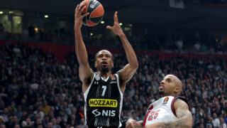 Kevin Panter na meču Partizan - Baskonija