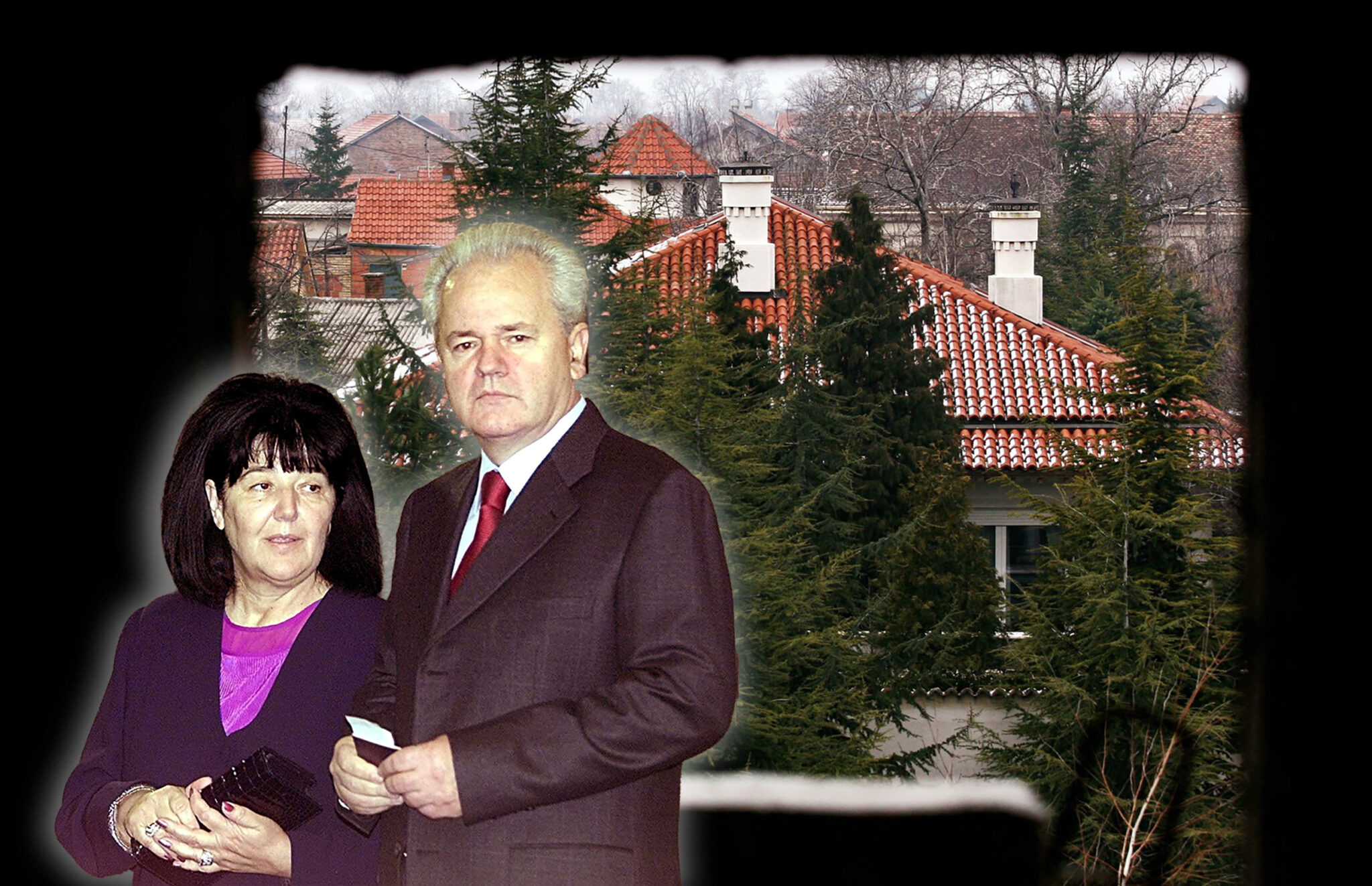 Kako je porodična kuća Mire Marković, u čijem je dvorištu sahranjena sa ...