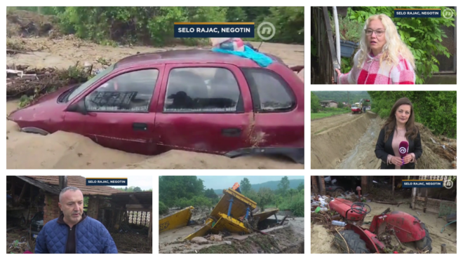 Katastrofalna poplava u Rajcu kod Neogtina: Mulj progutao deo sela