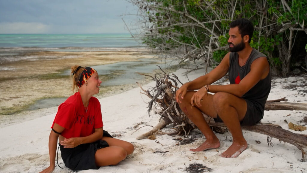 Vojislav i Tijana se osamili na plaži u Survivor-u: Vrećo smatra da je kriv zbog poraza u igri