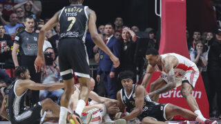 Dejan Davidovac i Zek Ledej, KK Crvena zvezda i KK Partizan, ABA liga finale 2024