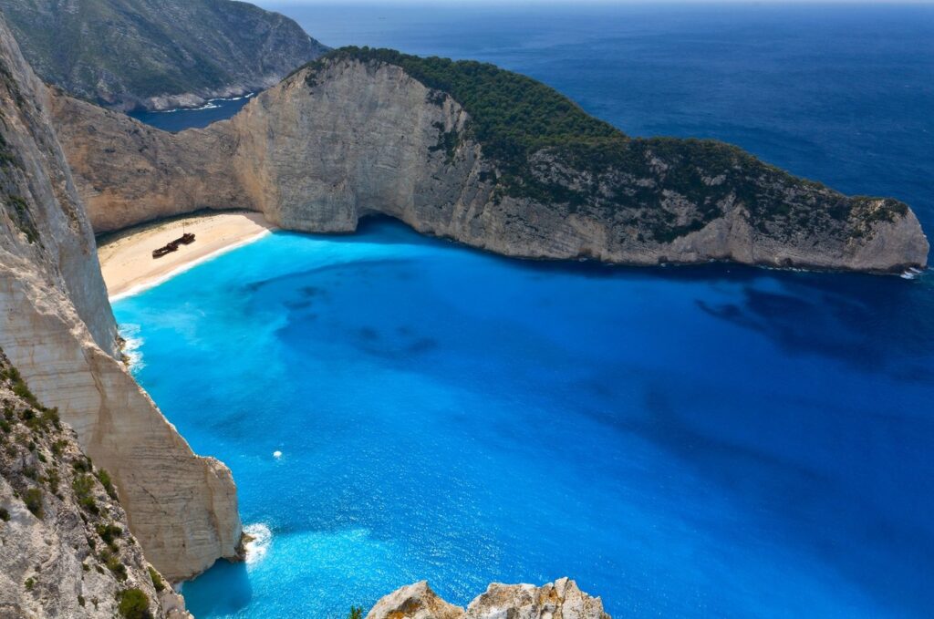 Najlepše plaže, Grčka, Navagio plaža na ostrvu Zakintos