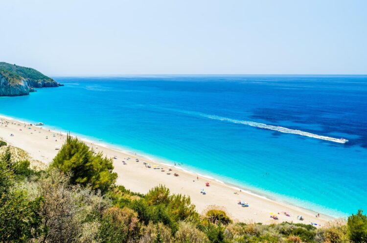 Najlepše plaže, Grčka, Milos plaža na ostrvu Lefkada