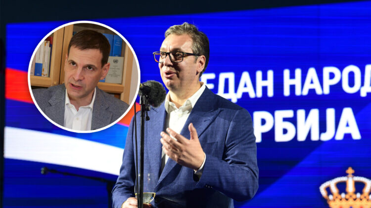 Aleksandar Vučić, Svesrpski sabor, Miloš Jovanović