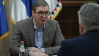 Predsednik Srbije Aleksandar Vučić sastao se sa pomoćnikom generalnog sekretara za Evropu, Centralnu Aziju i Ameriku u Ujedinjenim nacijama Miroslavom Jenčom