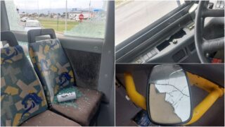 Milošu iz Čačka demoliran autobus, šteta više od 3000 eura