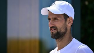 Novak Đoković na VImbldonu 2024