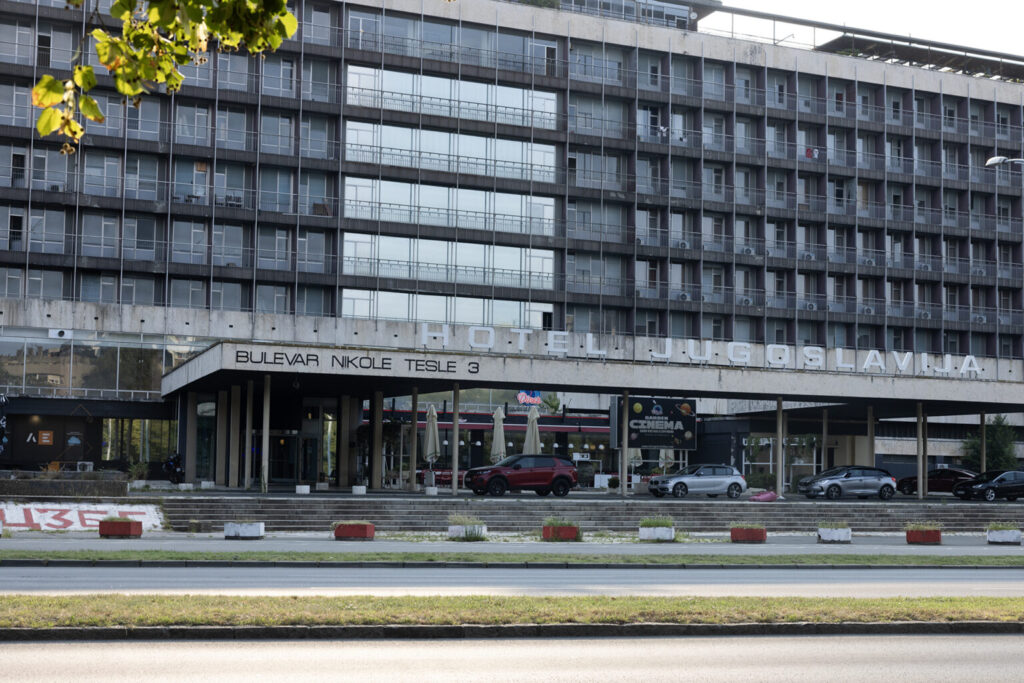 Hotel Jugoslavija, pre rušenja, poslednji obilazak hotela