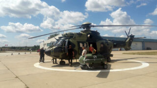 Helikopterska jedinica MUP-a, helikopter, gašenje požara u Severnoj Makedoniji