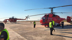 Grčka, Srbija, helikopteri, helikopterska jedinica MUP-a Srbije, pomoć u gašenju požara, Halkidiki