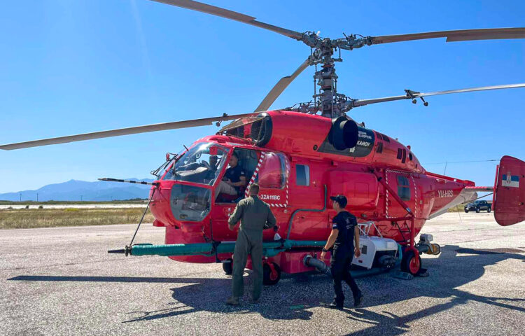 Grčka, Srbija, helikopteri, helikopterska jedinica MUP-a Srbije, pomoć u gašenju požara, Halkidiki