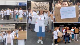 Protest farmaceuta, apotekara