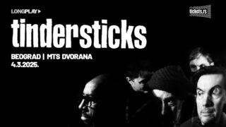 Tindersticks, plakat, najava koncerta