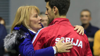 Novak Đoković i majka Dijana