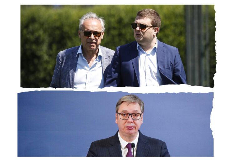 Milorad Vučelić, Miloš Vazura, Aleksandar Vučić