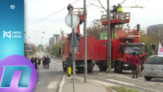 Radovi na uklanjanju Savskog mosta u tišini i po mraku