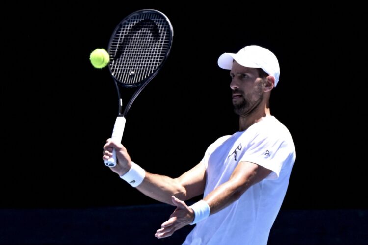 Novak Đoković na Australijan openu 2025