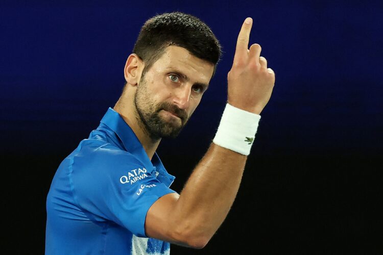 Novak Đoković na Australijan openu