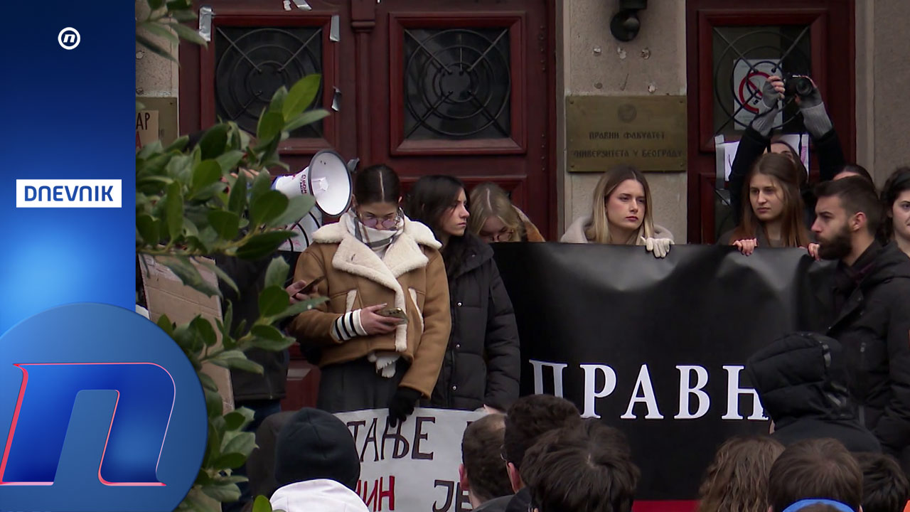 "Nećete nas gaziti", poručili studenti posle gaženja studentikinje na blokadi u Ruzveltovoj