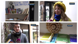 Besplatna biblioteka na otvorenom u Čumićevom sokačetu