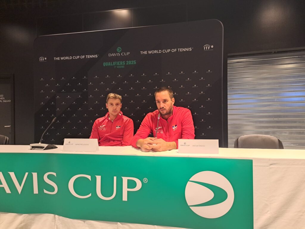 Viktor Troicki i Hamad Međedović