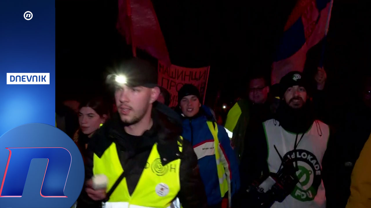 Studenti iz tri pravca treći dan pešače ka Kragujevcu. Sutra na cilju!