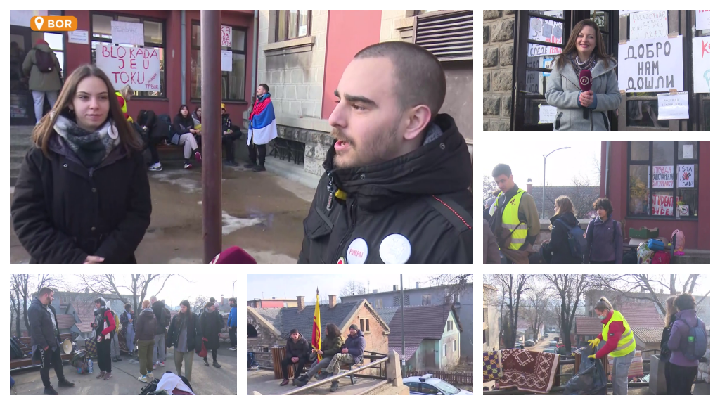 Studenti pešače do Zaječara preko Slatine, Rgotine, Vražogrnaca