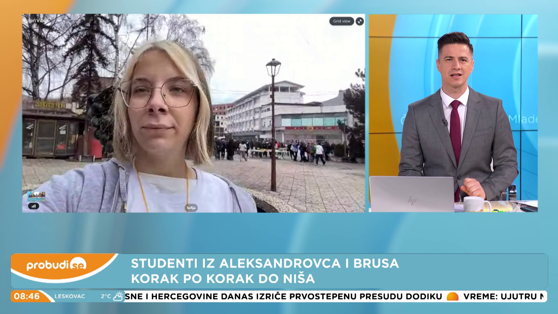 Studenti iz Aleksandrovca i Brusa korak po korak do Niša