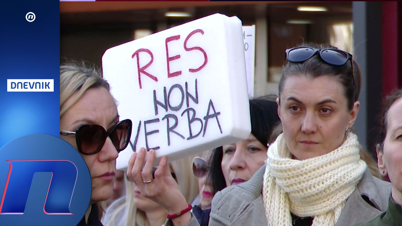 Prosvetari nastavili šetnju ka Čačku: Ne plaše ih pretnje o smanjenju plate