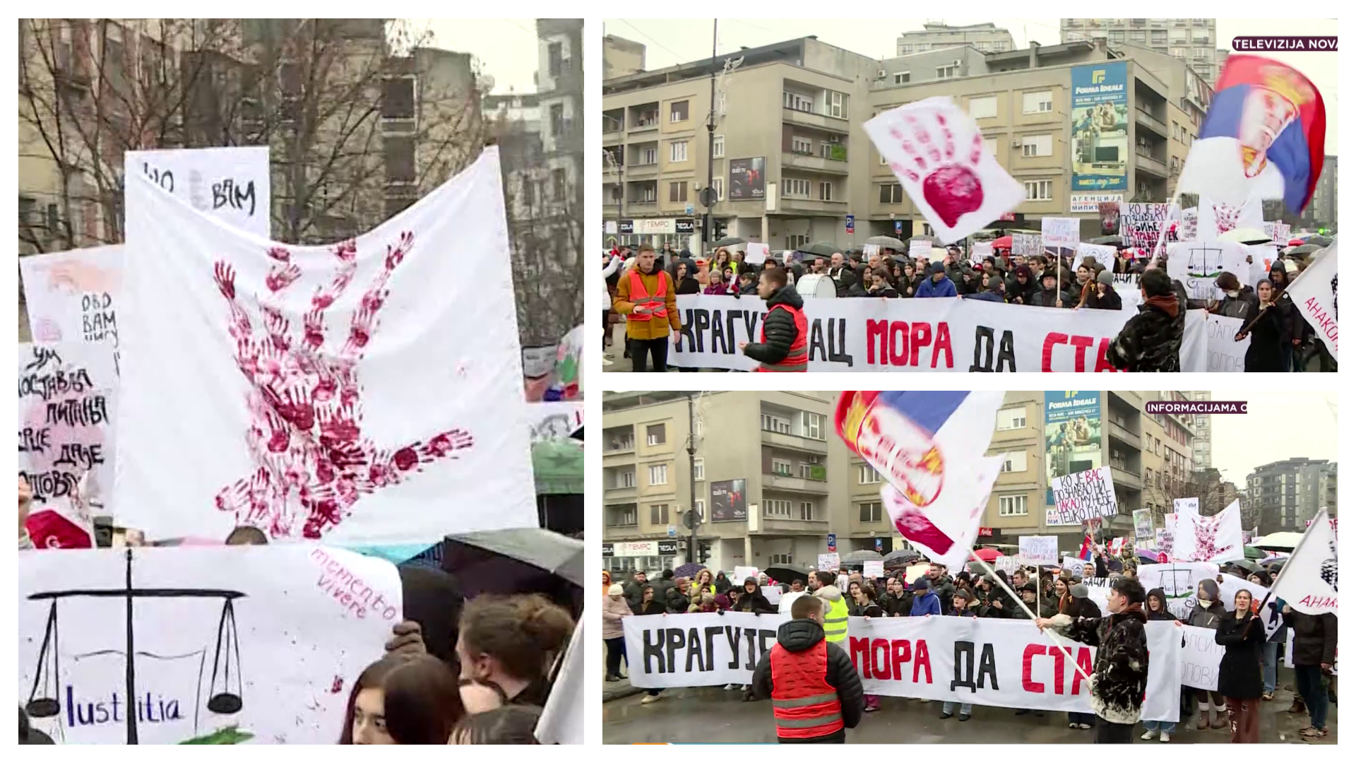 U Zaječaru, Boru i Negotinu škole ne rade, u Kragujevcu protest