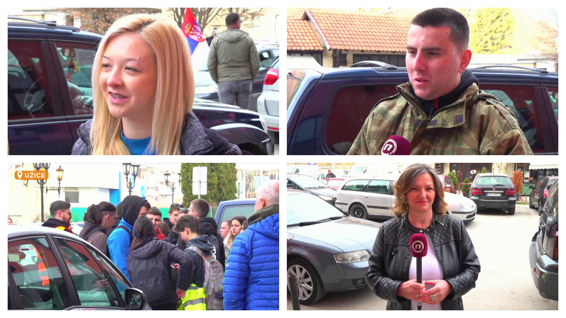 Studenti iz Užica kreću do Čačka, pa zajedno do Beograda