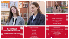 Počela devetočasovna blokada Devete gimnazija: Učenici mole građane za pomoć