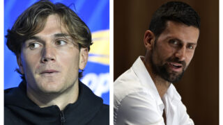 Džek Drejper i Novak Đoković