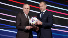 Aleksander Čeferin i Dragan Džajić