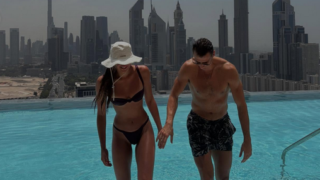 Katarina Lazović i Nemanja Dangubić