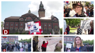 Pogledajte kako je protekao protest "Sever zove" u Subotici