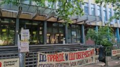 Blokada suda u Novom Sadu