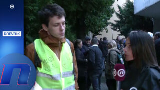 Protest protiv nasilja u Kuli uz jake snage policije